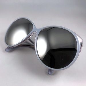 Vintage B&L Ray Ban Oversized Grey Blue Sunglasses